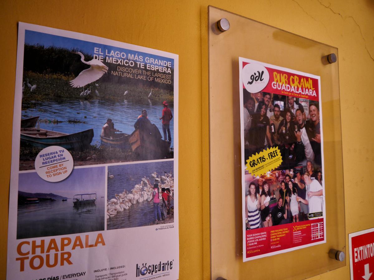 Hostel Hospedarte Chapultepec Guadalajara Ngoại thất bức ảnh